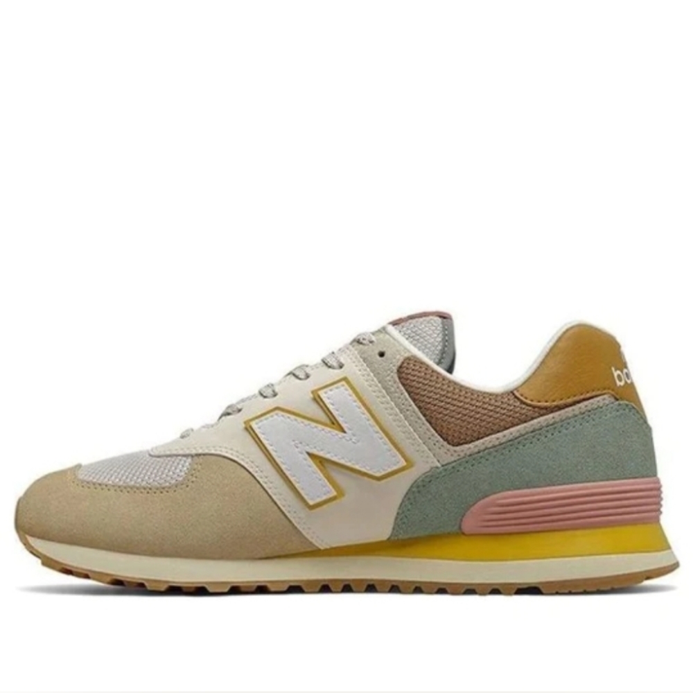 New Balance 574 Brown Beige - Picture 6 of 7